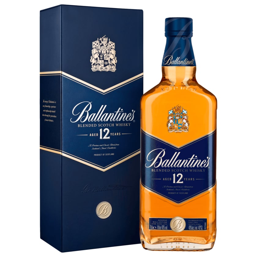 Ballantine's Blended Scotch Whisky Aged 12 Years 0,7l